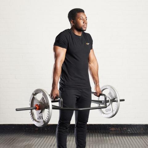 Deadlift bar 1 inch Clearance