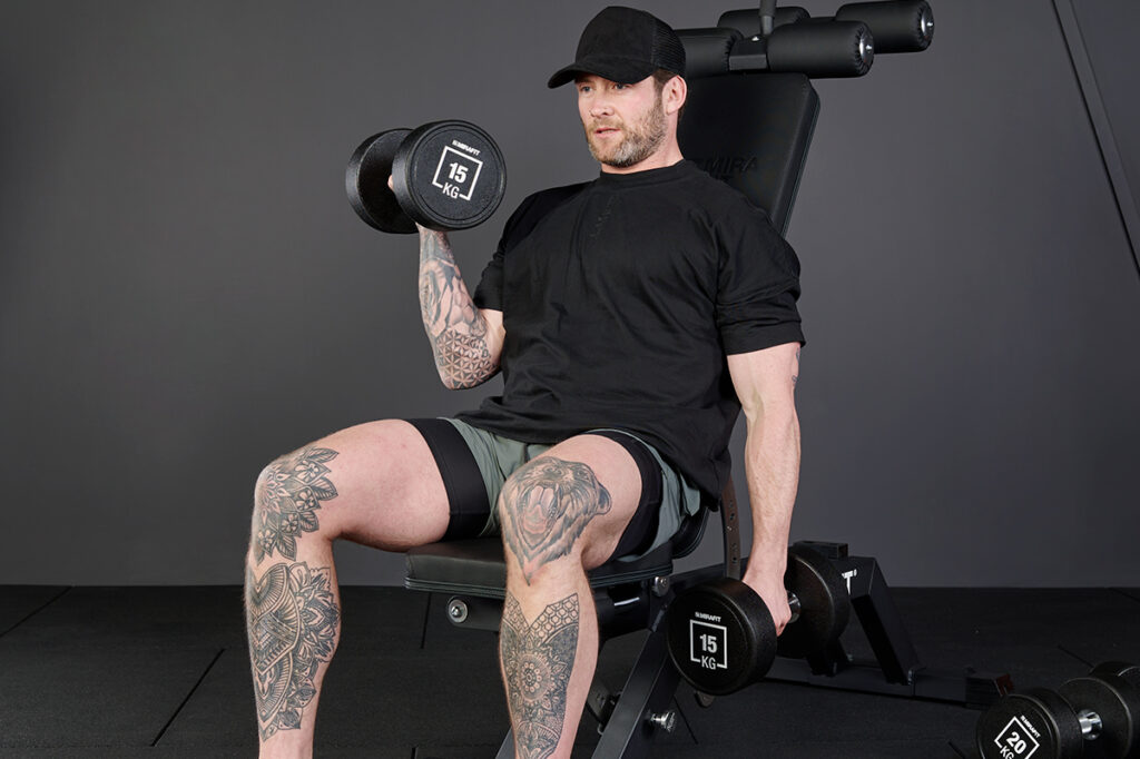 Standing Curls vs Incline Curls Mirafit