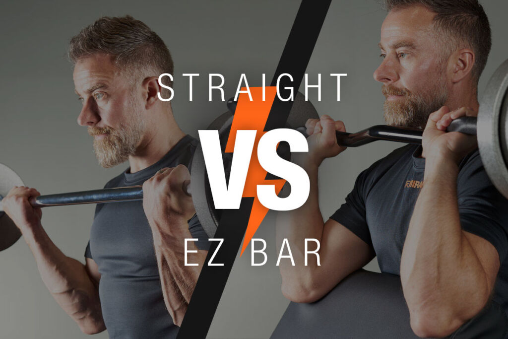 EZ Bar vs Straight Bar Mirafit